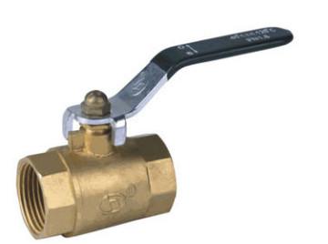 China Hydraulic Directional Valves , nickel / chrome Surface  Famale Thread Brass Ball Valve for sale