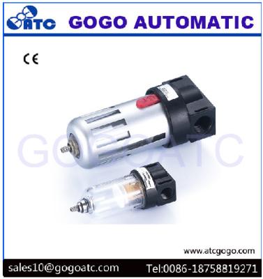 China 1/2 Inch Port Air Compressor Regulator , Copper Filter Cartridge Manual Air Regulator Valve for sale