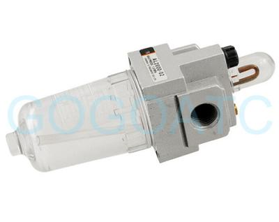 China SMC Air Source Treatment Unit Pneumatic Water Oil Air Lubricator 1/4 Inch BSPP for sale