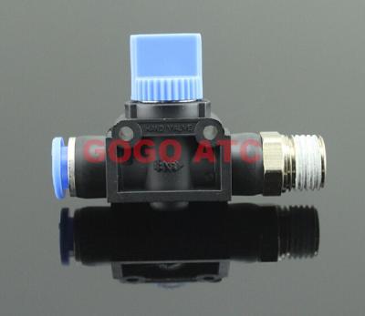 China Pneumatic Quick Coupler , HVFS Pneumatic Hand Valve Port 1/4