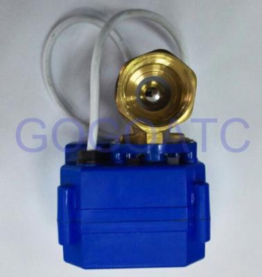 China SS304 or Brass Motorized Electric Ball Valve for sale