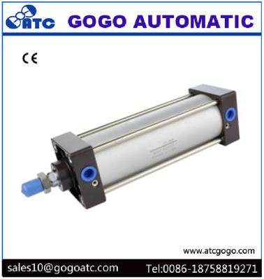 China Standard Air Cylinder Double Acting , Pneumatic Actuator Cylinder 40mm Bore 250mm Stroke for sale