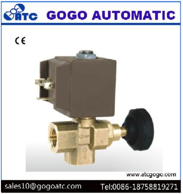 China Water Solenoid Valve For Steam Iron , Generator boiler with regulator steam water flow control gas regulator valve for sale