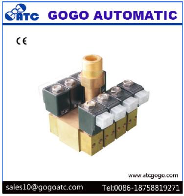 China Normally Closed Digital Water Curtain Solenoid Valve Manifolds 5.0 - 10 mm Orifice for sale