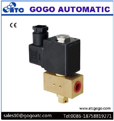 China Pneumatic Solenoid Valve Flow Rate Adjustable , Electric Solenoid Air Valve Double Flow Pathways for sale