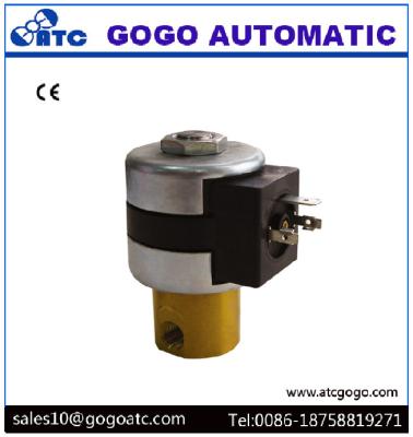 China Normally Close 6v Solenoid Valve , 2.4 mm Orifice NPT 1/8 Port Brass Check Valve for sale