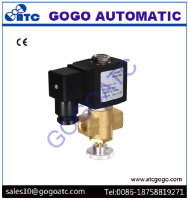 China Manually Adjustable Solenoid Air Valve For Natural Gas / Liquefied Gas Energy Saving for sale