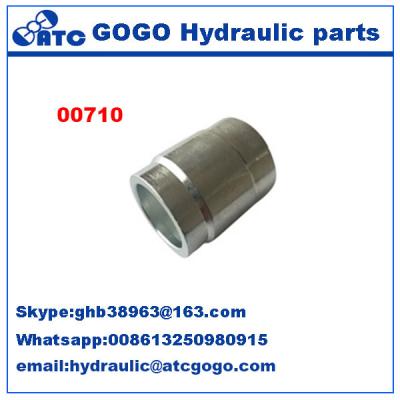 China Hydraulic Hose Ferrule Pipe Quick Connect Fittings , Fuel Hose Water Hose Quick Connectors for sale