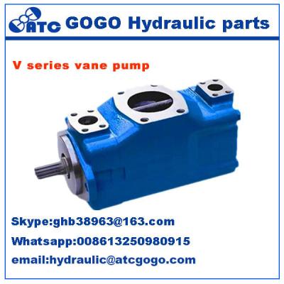 China V series low noise Intra vane Hydraulic Oil Pump , rotary vane vacuum pump for sale