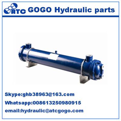 China Multi tube Type hydraulic oil cooler , heat exchanger hyd oil coolers KMCL10Y80 for sale