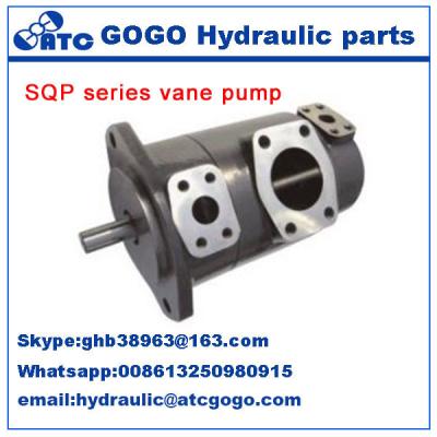 China Professional Double steering pump SQP Series vane variable displacement hydraulic pump for sale