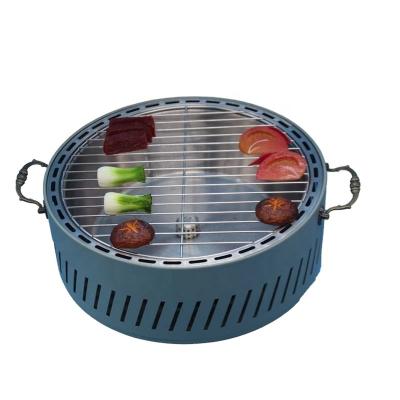 China Easily Assembled Commercial Outdoor Camping Tabletop BBQ Set Kitchen Utensil Accessories Charcoal Smoker for sale