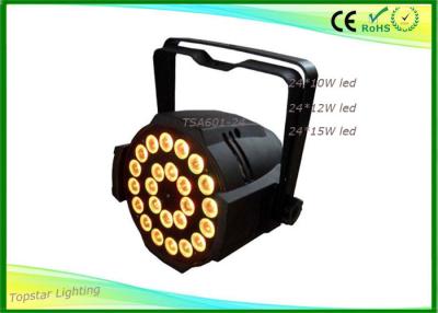 China 24 x 15w Dj Stage Light 5in1 Rgbwa Led Par 64 Dj Lighting 5in1 Par Can Dj Club Event TSA106-24 for sale