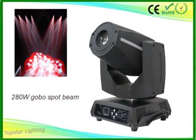 China Sound Control Spot Moving Head Light Beam Angle 40 Degree Wash Pattern 10r 280w for sale