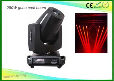 China Gobo Moving Head Lighting , Dj Stage Lights For Stage Show 17/25 Channel for sale