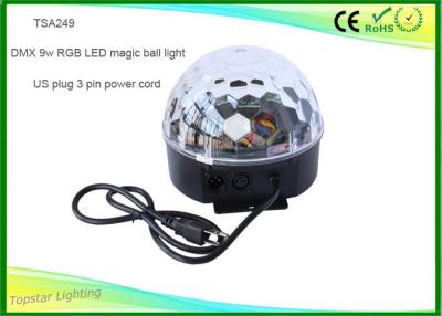 China Dmx Crystal Led Disco Ball Light , Led Magic Light With Lcd Screen for sale