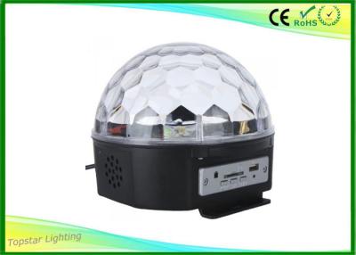 China Disco Light RGB LED Magic Ball Light Sound Control For 6 Watts For Stage Show for sale