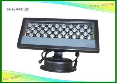 Κίνα DMX512 το αδιάβροχο Rgb πλυντήριο τοίχων που οδηγείται ανάβει την ευρεία γωνία ακτίνων αναμιγνύοντας τα χρώματα 36pcs προς πώληση