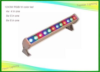 Cina colore 24 X 3w del LED della parete del lavaggio luci all'aperto/dell'interno di 12pcs tri per il partito della fase in vendita