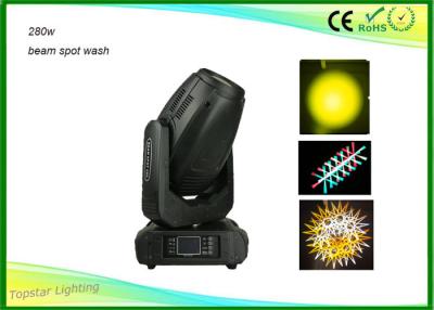 China 280w Computer Spot Zoom Moving Head Beam Light 540 ° Horizontal Scan for sale