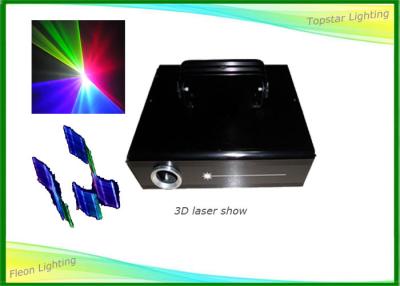 China Multicolor Laser Stage Light , Stage 3d Laser Light Aluminum House for sale