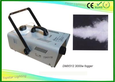 China 3000 Watt Stage Fog Machine / Club Low Ground Smoke Machine Dmx512 Control for sale