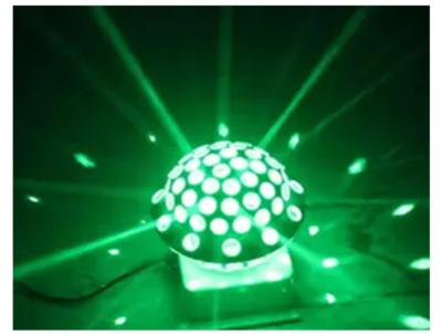 China Laser LED Magic Ball Light 6 X 3w Low Power Consumption , 22 * 18 * 26 cm for sale