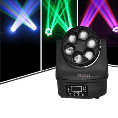 China Cheap 6*10W Small Bee Eye Led LED Moving Head Light For DJ Disco Stage for sale