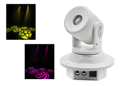 China 2019 New Cheap 60W Led Gobo Moving Light White Color Shell For Wedding / Church / Club Disco Party for sale