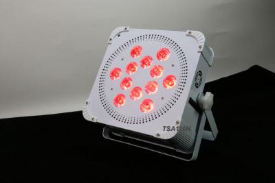 China Pop kind Battery Operated 12pcs LED Flat Par TSA116N for sale