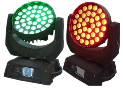 China Promotion 36*10W / 12W / 15W/18W Zoom LED Moving Head Wash 4/5/6 In One Color  TSA003A for sale