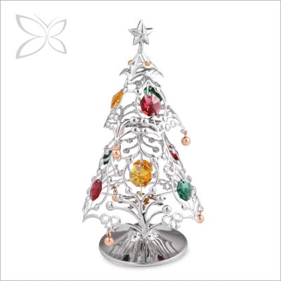 China Europe Luxury Fashionable Metal Ribbon Plated Christmas Decoration for sale