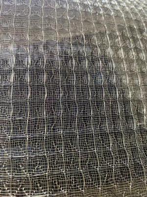 China GLASS MATERIAL FABRIC SILK MESH FOR DECORATION WINDOWS AND DOORS LAMINATED GLASS WITH RIBBON FILM EVA/PVB LAMINATION for sale