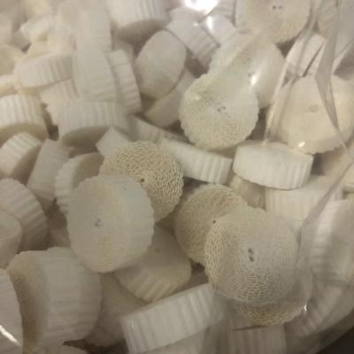 China 50mm Diameter Disposable Bacterial Filter 0.5bar Pressure Drop Circular Air Filter for sale