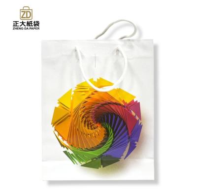 China Eco-Friendly Manufacturer Custom Logo Flipside Carrier Bag from Taiwan for sale