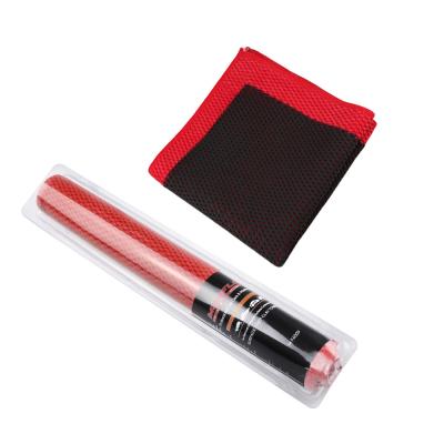 China Red Scratch Free Medium Car Clay Towel With Approximately 3mm Thickness for sale