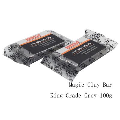 China Medium Professional Detailing Clay Gray Clay Bar 220g With Polybag for sale