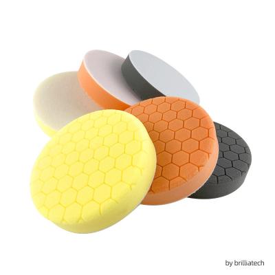 China 4 Inch 5 Inch Customized Drill Polishing Pad Kit Buffing Pads For Cars for sale