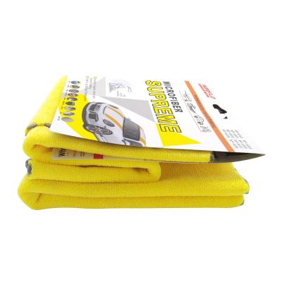 China Soft Customized Blue Car Wash Drying Towels Towel In 30*30cm for sale