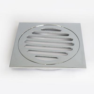 China Modern Brass Bathroom Waste Drainer Brand 110x110mm Australia Brass Water Floor Drain for sale