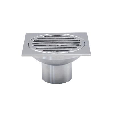 China Modern Chinese Custom Brass Square Fountain Pool Fountain Anti Smell Factory Shower Floor Drain For Washroom for sale