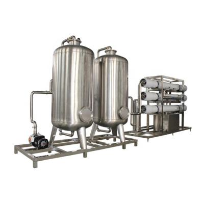 China Industrial Filter Water Purification Treatment , Ion Exchange Equipment 300l/h Water Treatment Machine for sale