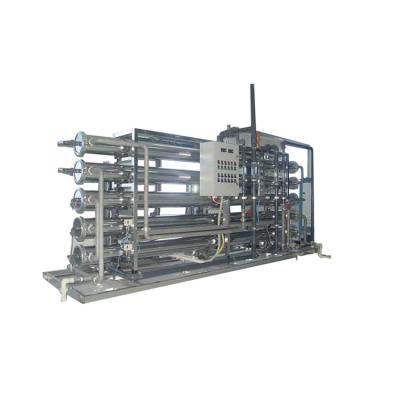 China Filter merckpack 10t/hr food processing RO system water purification plant for sale