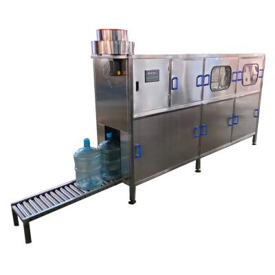 China Full Automatic Beverage 3&5 Gallon 18.9/20 Liter Drinking Pot Bottled Pure Barrel Bucket Mineral Water Bottling Plant Filling Machine for sale