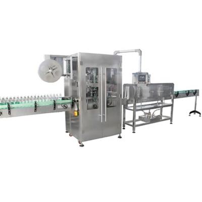 China Beverage heat shrink sleeve labeling machine, bottle body shrink tunnel for sale