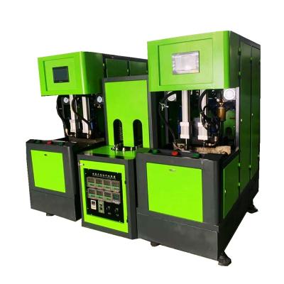 China Semi Automatic Bottle Factory Price 4 Cavities PET Plastic Liquid Water Beverage Bottle Blow Molding Making Machine Factory for sale