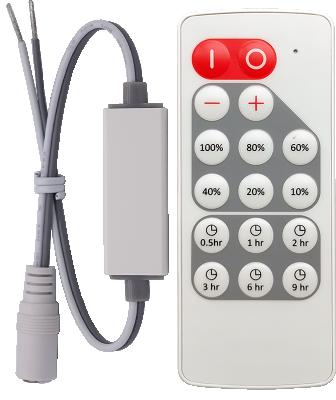 China Remote Control Lights Rayrun T111 Mini CV RF Dimmer for sale