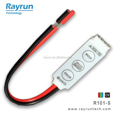 China RGB Led Strip Lighting Rayrun R101 Mini RGB LED Controller for sale