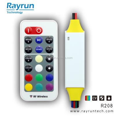 China Rayrun pro overload. R208 RF Radio RGB Remote Controller for sale