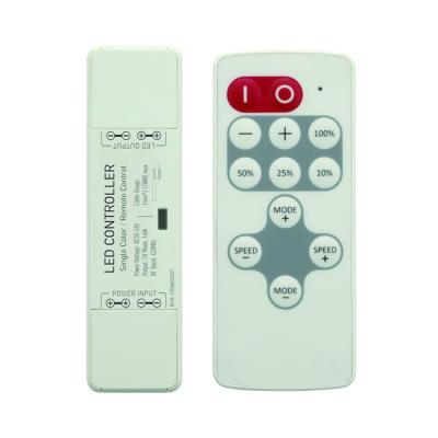 China Overload Rayrun LED Nano Controller , Single Color N10 Dimmer Controller for sale